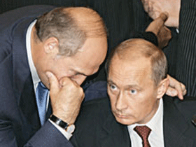 Владимир Путин и Александр Лукашенко. Фото 