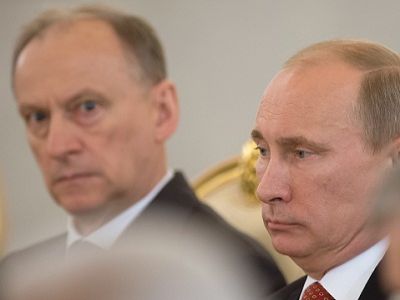 Путин и Патрушев (старший). Источник - http://lenta.ru/