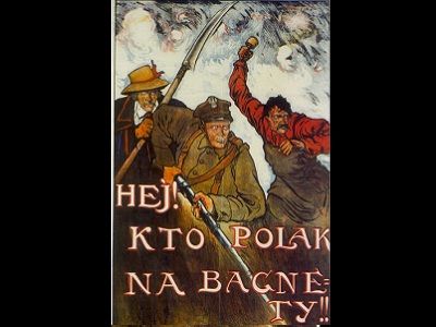 "Эй, кто поляк - в штыки!" (плакат времен советско-польской войны). Источник - ru.wikipedia.org