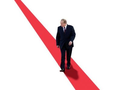 Путин и "красная линия". Фото: thanassiscambanis.com