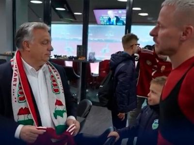 Орбан в ревизионистском шарфе
