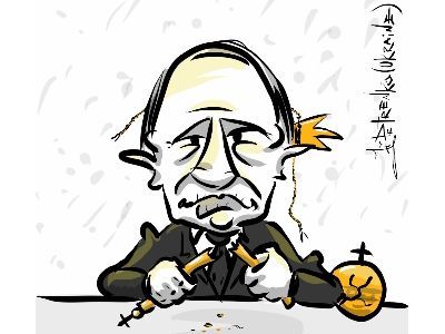 Путин: бунт подавлен, мятежники награждены, всем спасибо... Карикатура А.Петренко: t.me/PetrenkoAndryi